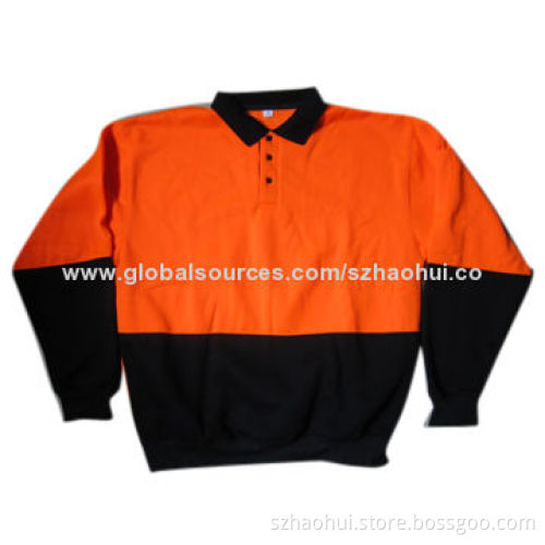 Work clothes, polo collar